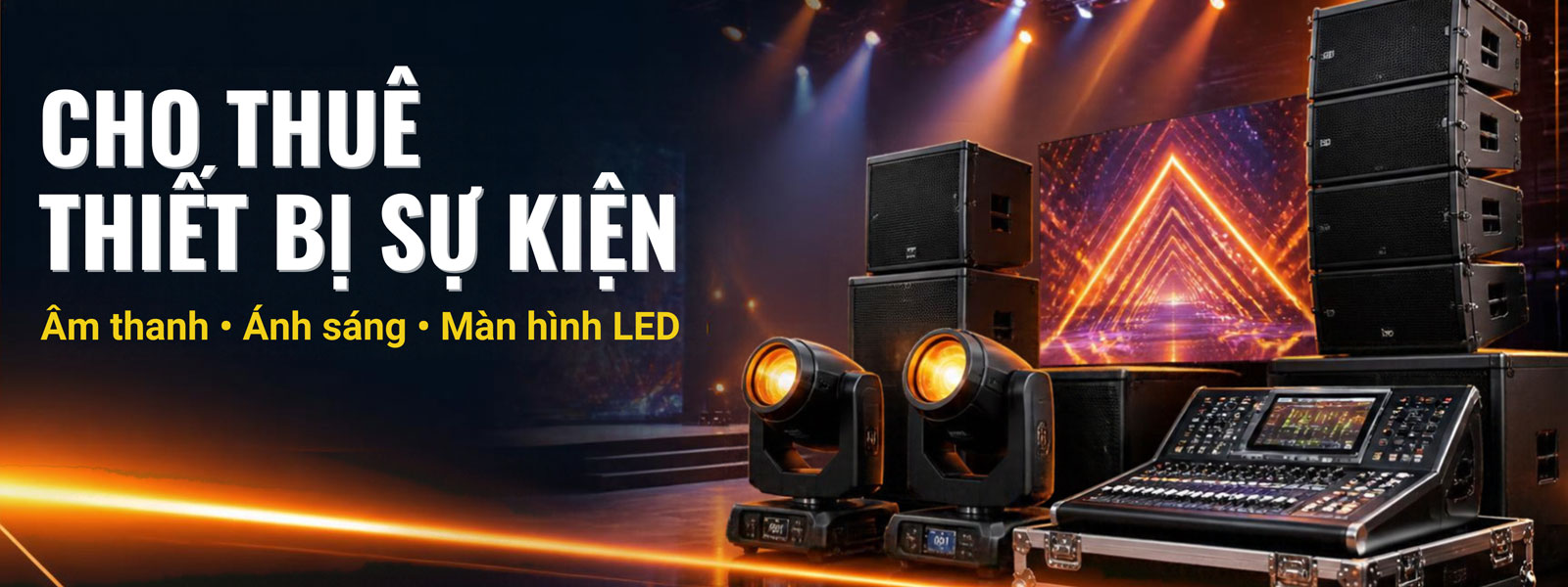 cho thuê thiết bị sự kiện cao cấp