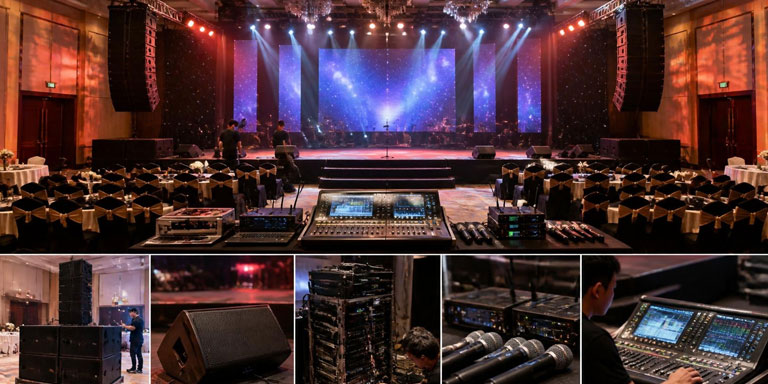 kinh nghiệm setup âm thanh sự kiện
