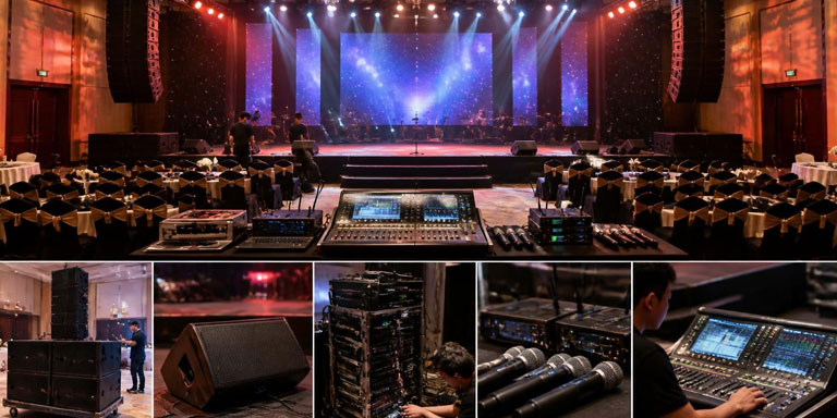 kinh nghiệm setup âm thanh sự kiện